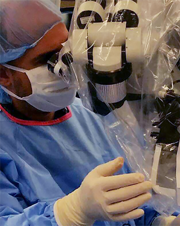 dr. william wirchansky performs neurosurgery